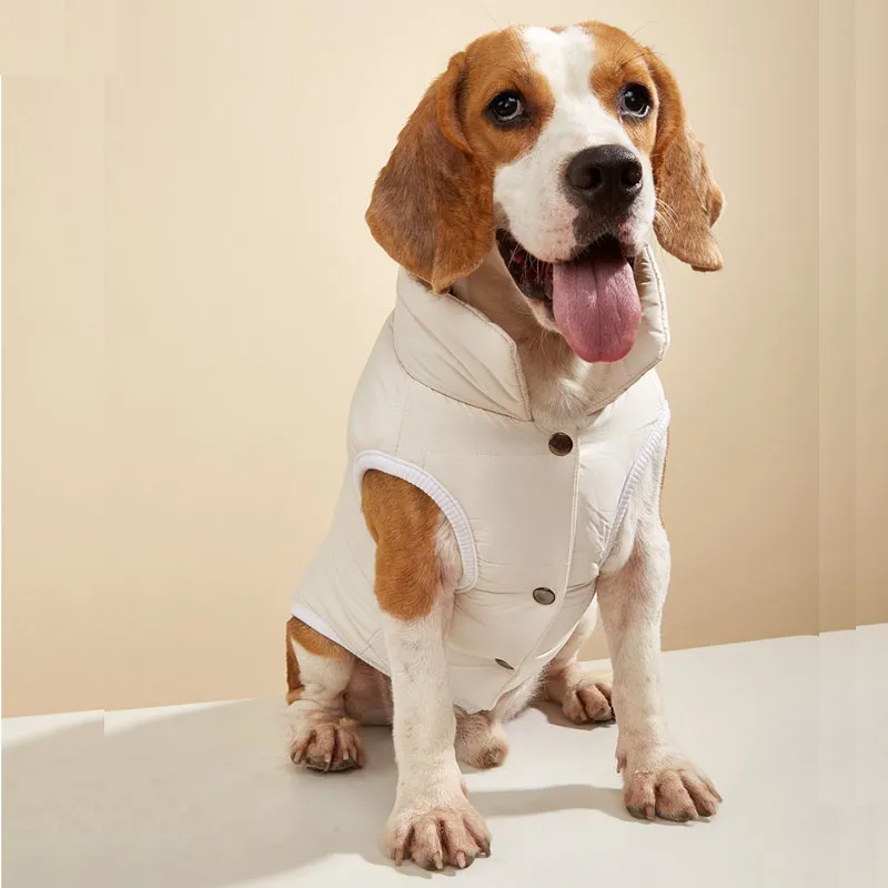 Winter Dog Clothes Outdoor Cold Proof Warm Dog Jacket with Fleece Cotton Lining Chihuahua French Bulldog Puppy Clothing Coat HF62