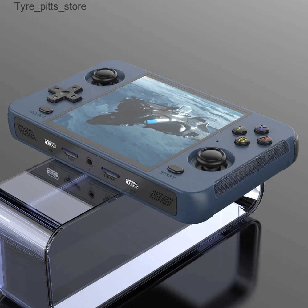 Portable Game Players BOYHOM R40S Retro Handheld Game Console Linux System 720*720 4 Inch I Screen built in WIFI RK3566 Portable Pocket Video Player L