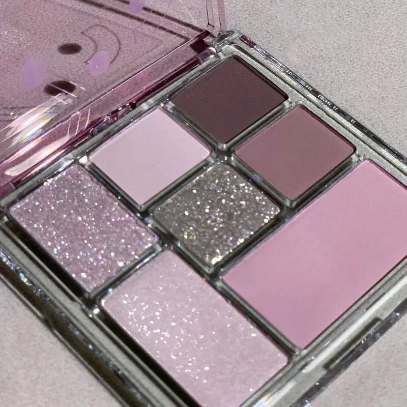 Iris Purple eye shadow Palette Create Dream Makeup Shining Glass eye shadow Palette Korea Fashion Charming eye shadow PaletteW241212
