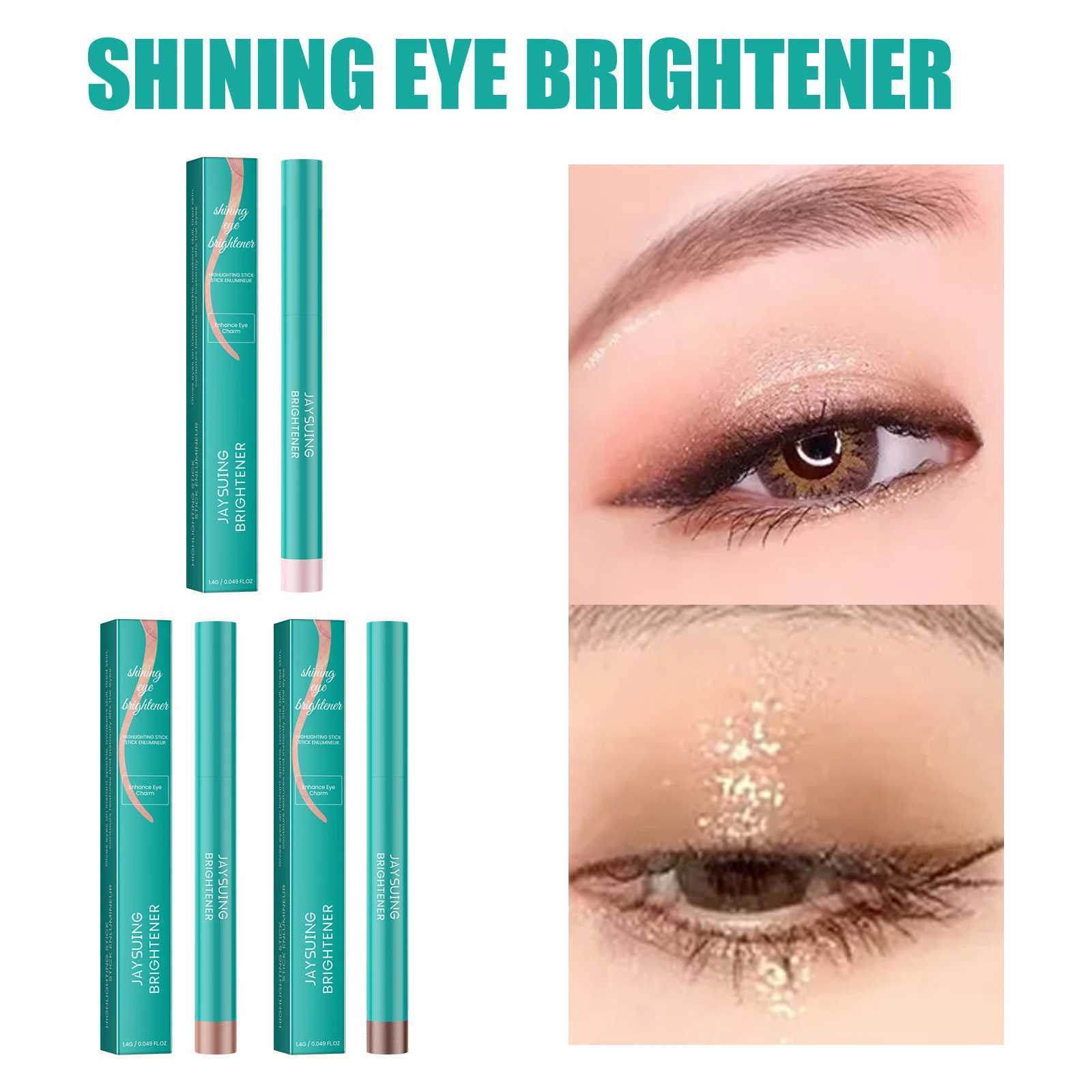 Matte Gray-pink Rose Eyeshadow Stick Lasting lescent Glitter Eye Shadow Pencil Highlighter Contours Multifunction Makeup PenW241212
