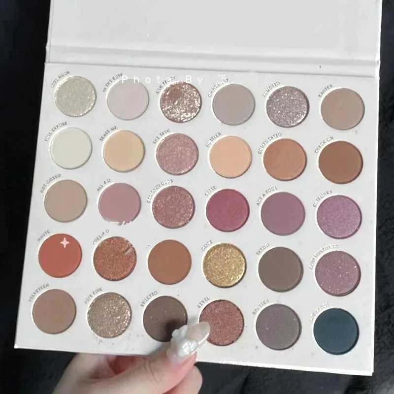 30 color eye shadow plate matte eye shadow girl beginner professional multi color eye shadow plate for daily makeup toolsW241212