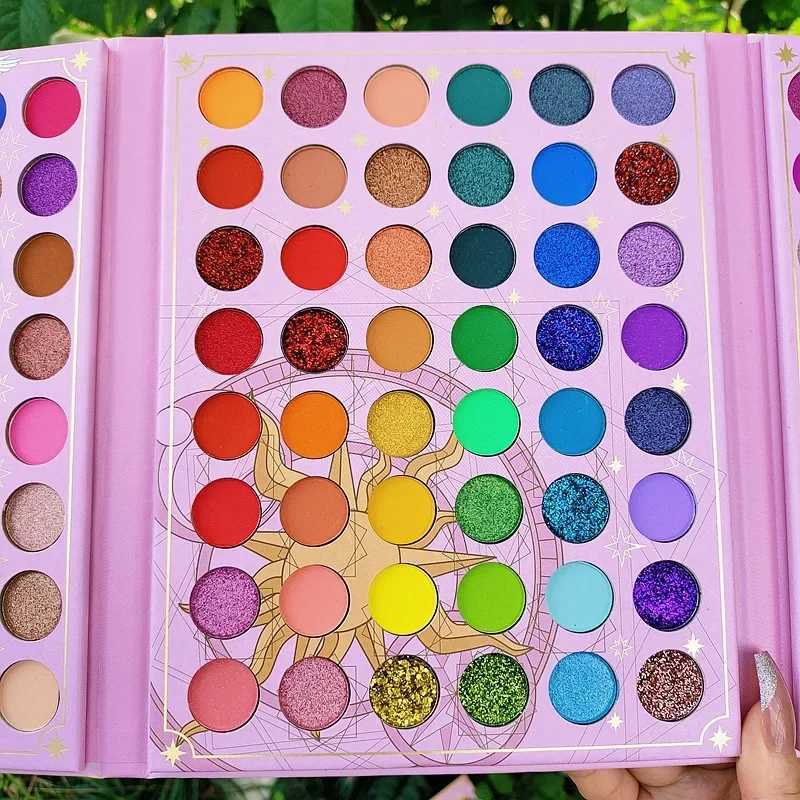 96 color eye shadow plate shimmer matte sequins eye shadow color billiard neon eye shadow color palette beautyW241212