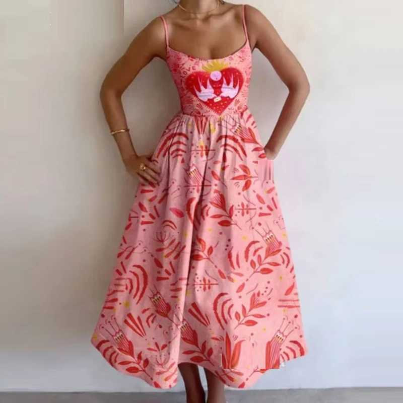 Urban Sexy Dresses Women Summer Fashion Sexy Style Suspender Long Dress Backless A-Line Elegant Party Vacation Dresses New High Waist Evening Dress Y2