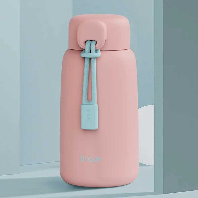 304 stainless steel insulated water bottle belly coffee cup portable insulated water bottle Y241211