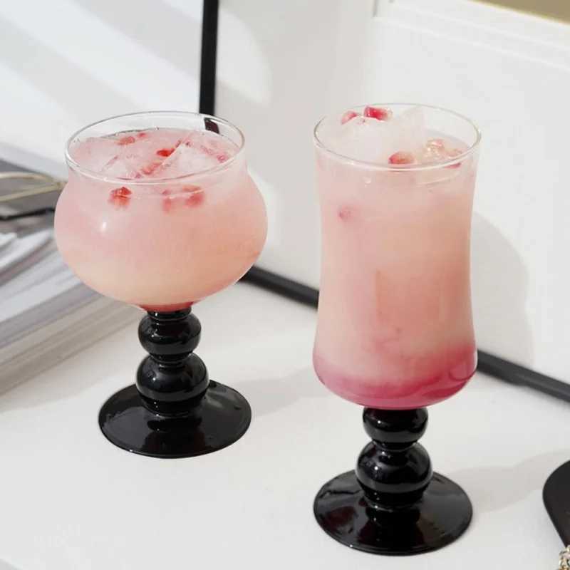 400ml transparent cup coffee cup high borosilicate tea GS milk chrysanthemum wine container heat-resistant beverage cup 13oz Y241211