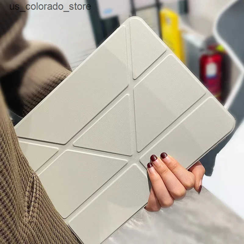 Tablet PC Cases Bags For iPad Air 5 2024 Air 6 11 iPad Pro 11 12.9 13 10 Gen 10.5 10.2 9th 8th 6th 5th 9.7 inch Mini 7 6 Smart Case with Pen Holder L2