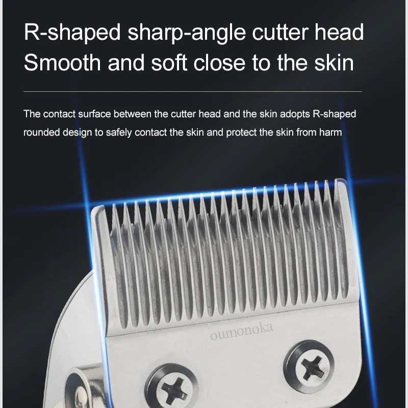 New Trimmer for Men Barber Shop Hair Clipper Mens Lawn Mower Razor Beard Haircut Machine Electric Shaver Hair Cutting Machine W241212