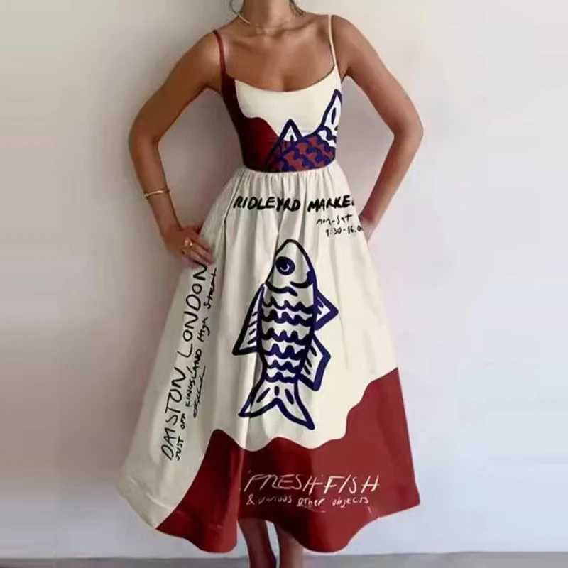 Urban Sexy Dresses Women Summer Fashion Sexy Style Suspender Long Dress Backless A-Line Elegant Party Vacation Dresses New High Waist Evening Dress Y2