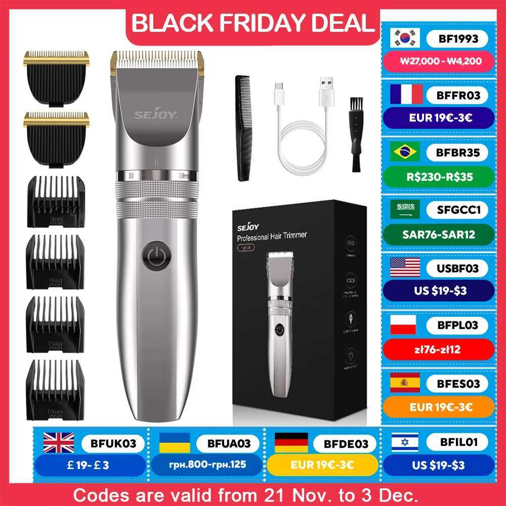 SEJOY Mens Barber Electric Barber Charging Cordless Shaver (excluding OiI) W241212