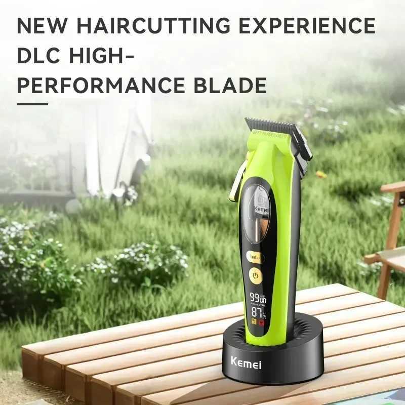 Kemei Original Barber Kit Professional Electric Barber Mens Rechargeable Shaver KM-2035 KM-2281 KM-TX7 W241212
