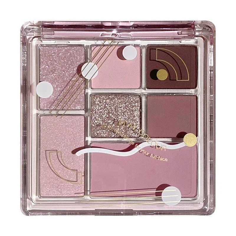 Iris Purple eye shadow Palette Create Dream Makeup Shining Glass eye shadow Palette Korea Fashion Charming eye shadow PaletteW241212