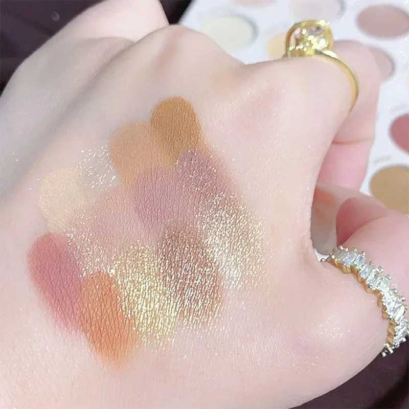 30 color eye shadow plate matte eye shadow girl beginner professional multi color eye shadow plate for daily makeup toolsW241212