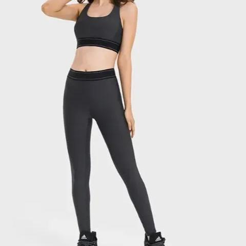 womens Tracksuits yogas Strap Sports Adjustable Shoulder Bra Yoga Sweatpants Dance Pilates Fitness High Waist Sport Set Fitness Pants