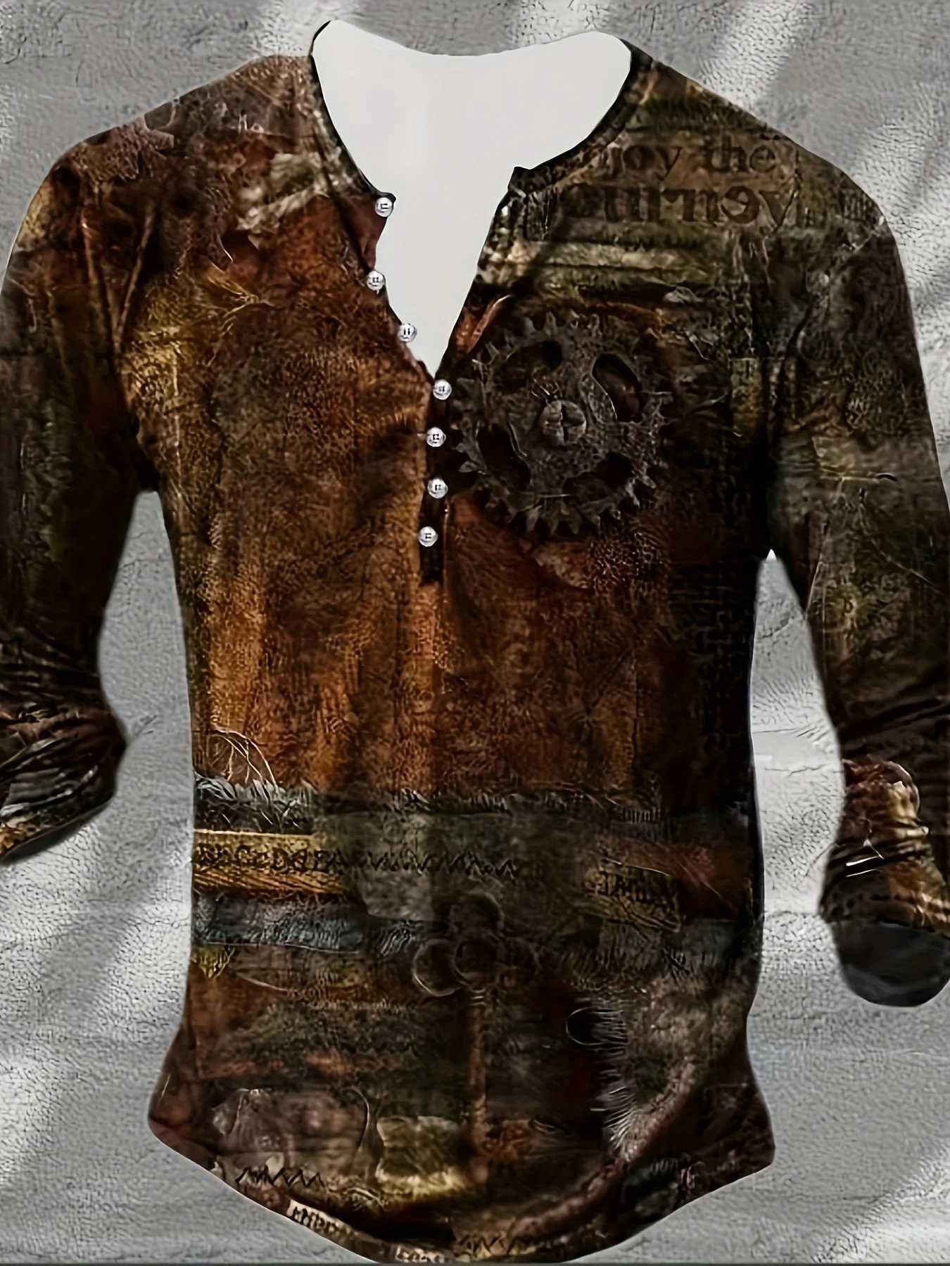 Spring and Autumn Vintage Mens T Shirt Pattern Cross 3D Printed Long Sleeve Jesus Oversized Mens Clothing Fashion Casual ModelsXJ241210