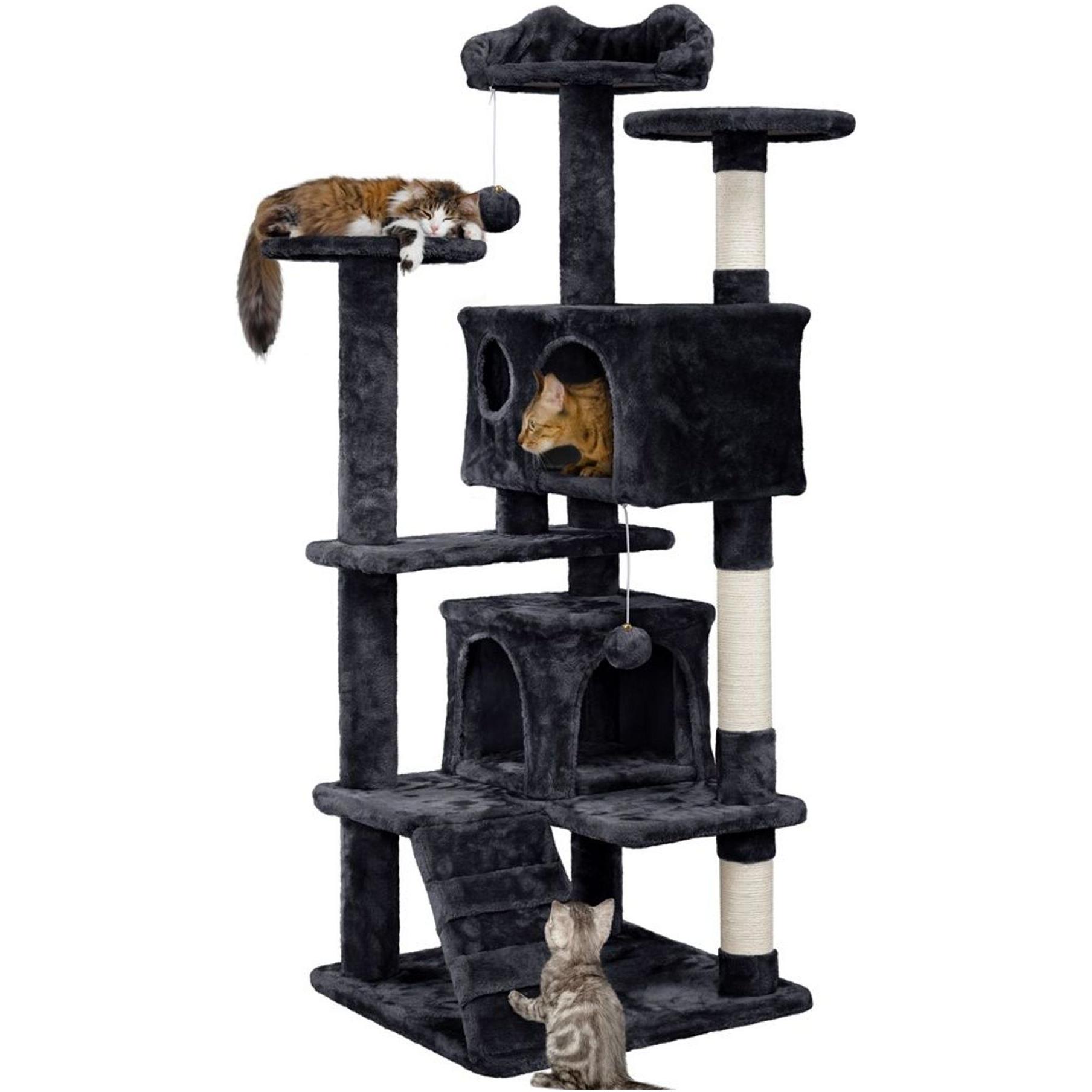 Cat Condo Yaheetech Scratching Tree Drop Delivery Pet Supplies Furniture Scratchers Otdah