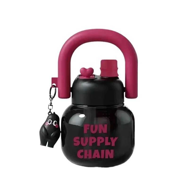 High temperature resistance space straw large capacity ton cup portable high appearance large belly beverage cup Y241211