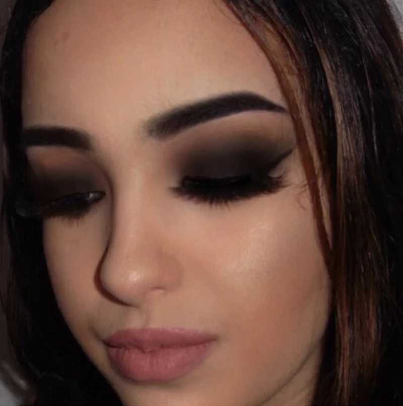 9 Colors Cool Toned Eyeshadow Palette Black Smokey Palette Matte Glitter Eyeshadow Palette Smoky Eye Shadow Eye Pigments PaletteW241212