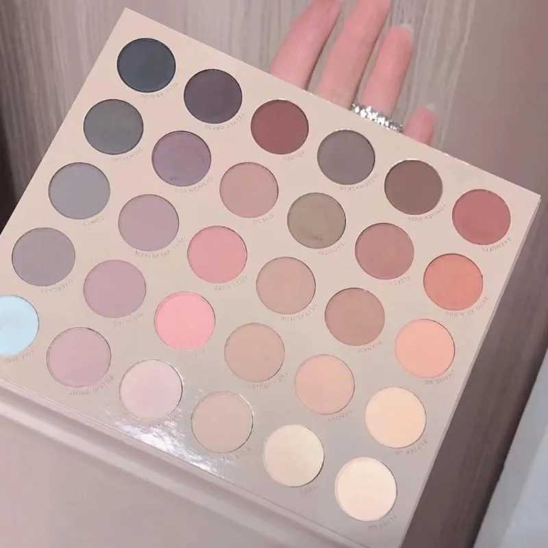 30 color eye shadow plate matte eye shadow girl beginner professional multi color eye shadow plate for daily makeup toolsW241212