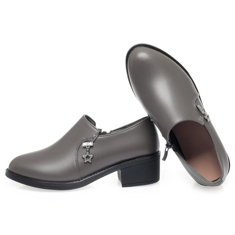AIYUQI Women Dress Shoes Spring Large Size Women Shoes Rhinestone Fashion Women Office Shoes