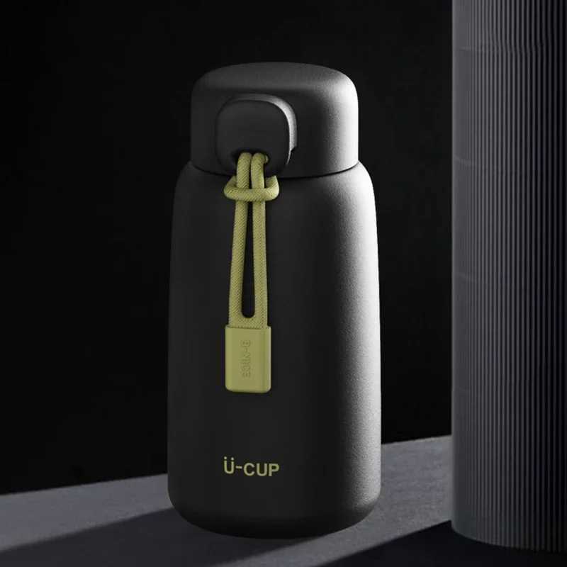 304 stainless steel insulated water bottle belly coffee cup portable insulated water bottle Y241211