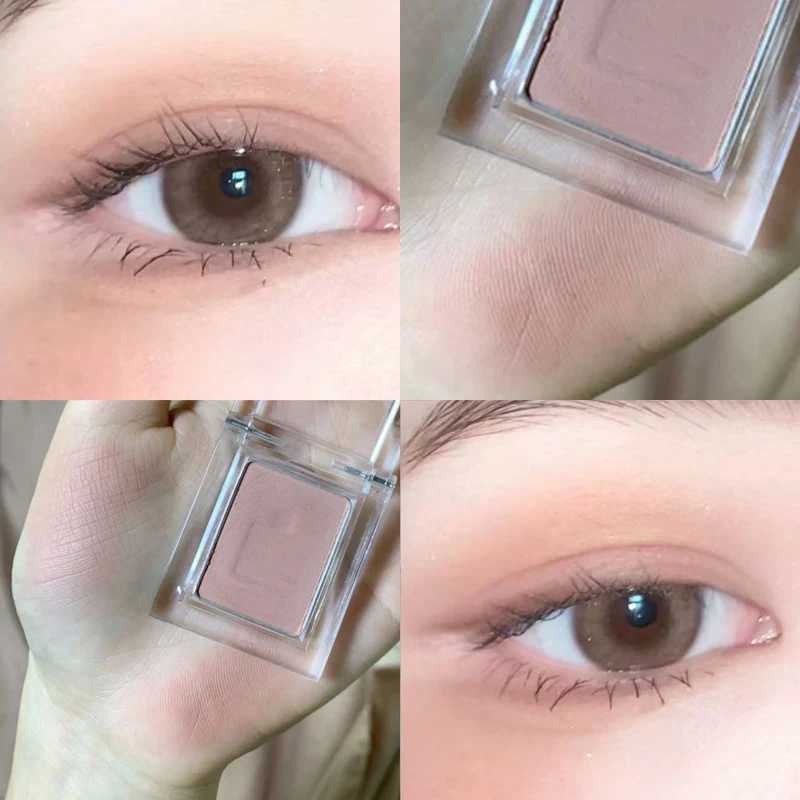Mini Matte eye shadow Peach Pink B Nude Brown Facial Contour Waterproof Lasting Shiny Matte eye shadow MakeupW241212