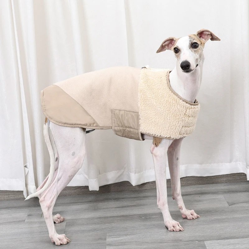 Winter Dog Clothes Warm Sherpa Suede Dog Coat for Small Medium Dog Classical Windproof Fleece Dog Jacket Puppy Chore Coat Outfit 241212