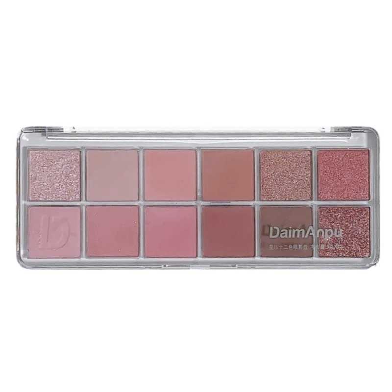 12-Color Eyeshadow Palette - Velvety Smooth Long-Wearing Matte Shades for Everyday WearW241212