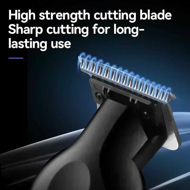 Kemei Shaver KM-2293 km-2290 km-2026 New Hair Trimmer with LCD Display Electric Hair Clipper Mens Hair Clippers for Salon W241212