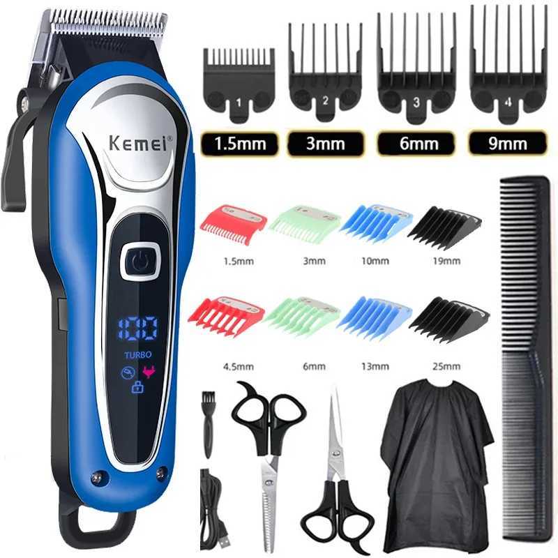 Kemei Barber Professional Barber Male Electric Shaver Barber Cordless Barber W241212