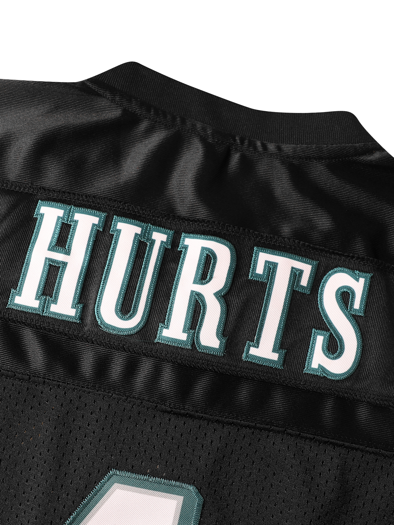 In stock 1 HURTS Football Jersey Gift 100% Stitched Fast Shipping Grey Embroidered Letter Number Design