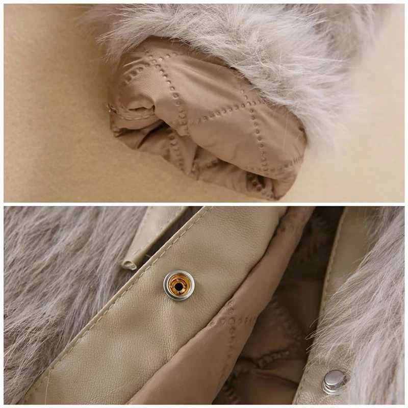 1-8 Year Children Baby Girls Jacket Autumn Winter Warm Faux Fur Coat For Girls Christmas Princess Outwear Fashion Plush ClothingXJ241211