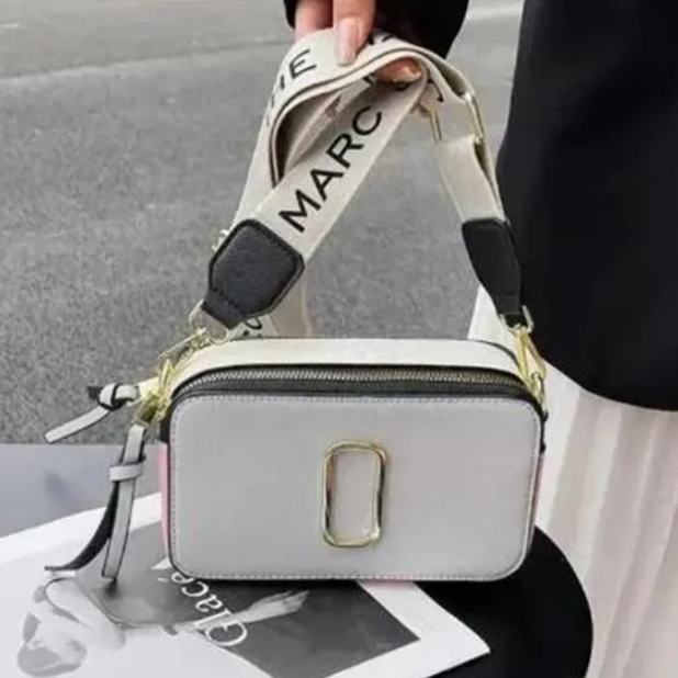 Top quality Luxurys Camera Bag Designer Handbags Women Wide Shoulder Straps Shoulders Bags Wallet Brand Cross body Flap