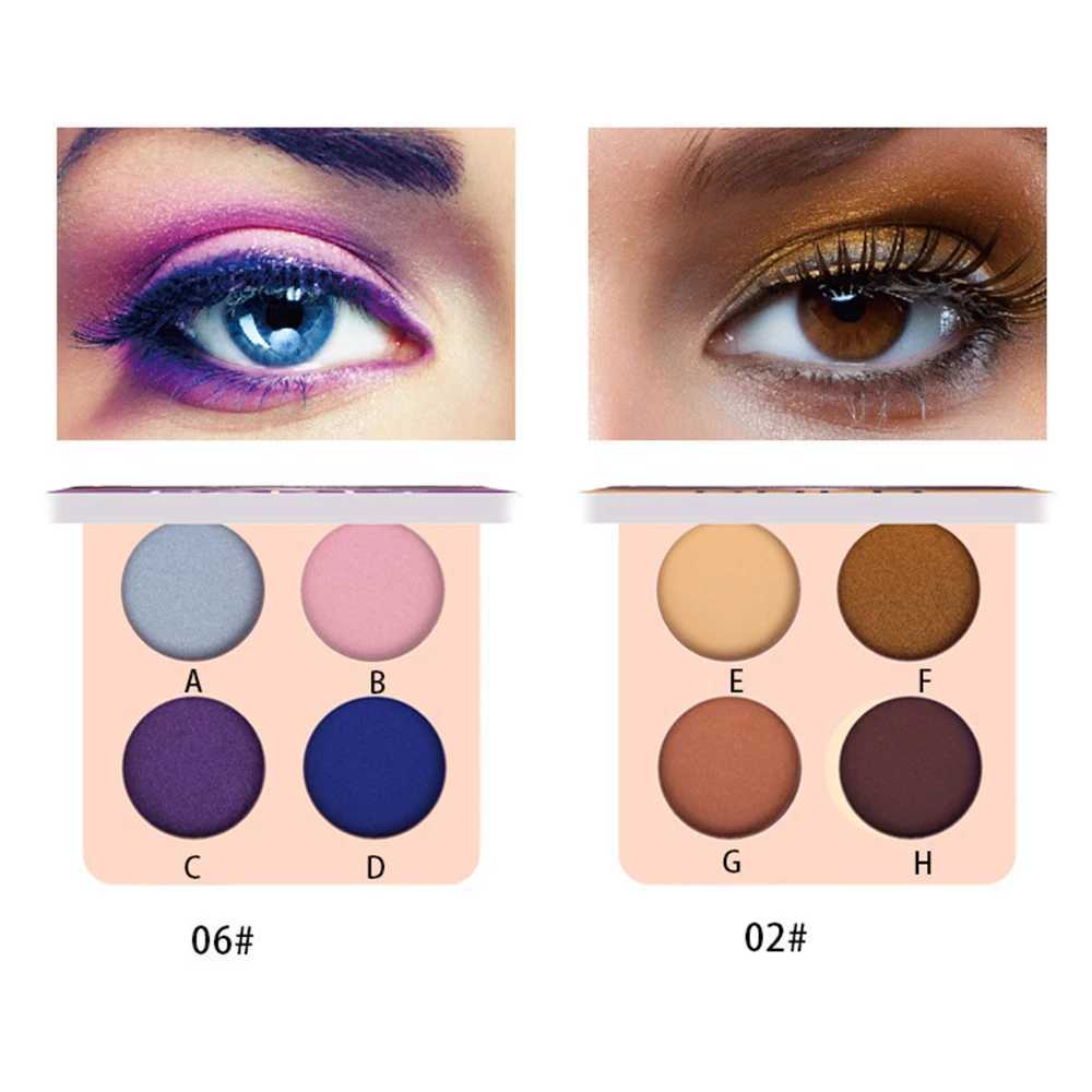 Matte eye shadow palette nude mineral professional eye shadow powder pigment cosmetics waterproof matte makeup eye shadow trayW241212