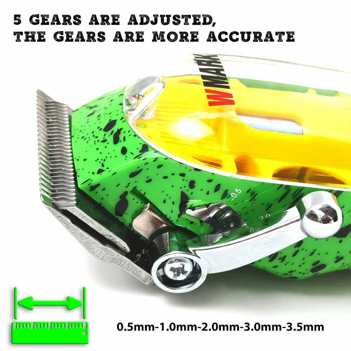 NG-408 NG-508 NG-995 Professional WMARK Hair Clipper Kit Electric Shaver Mens Hair Clipper Mens Trimmer M241212