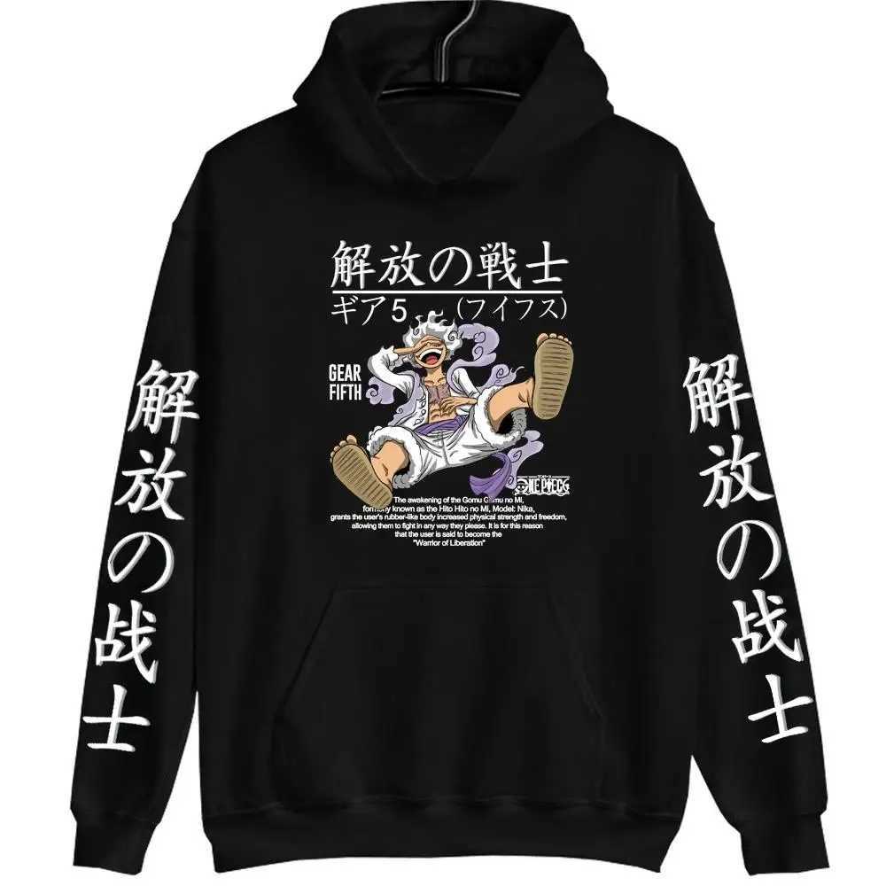 Japanese Anime Graphics Shirt for Mothers Hoodie Roronoa Zoro Funny Cartoons Luffy Manga One Piece Gear 5 Y241212