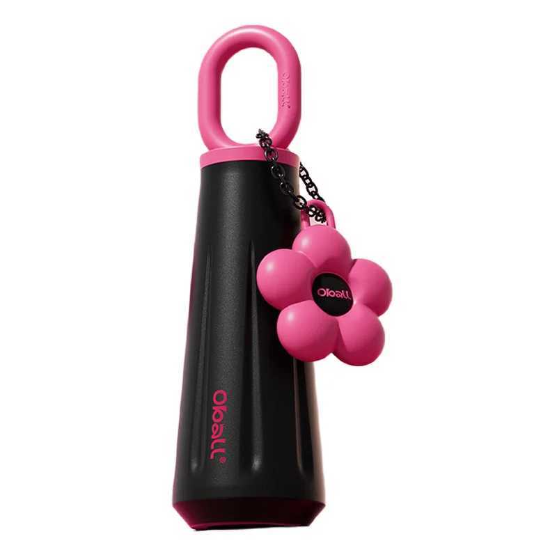 450ML Girl Portable Stainless Steel Insulated Cup Simple Elegant Fresh Goddess Cup Car Sports Bottle Water Cup Coffee Y241211