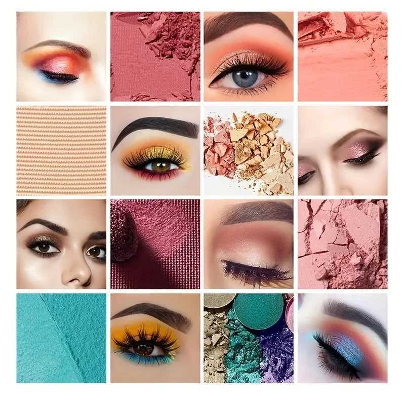 40 color matte eye shadow palette earth color shimmer earth eye shadow power set makeup tools makeupW241212