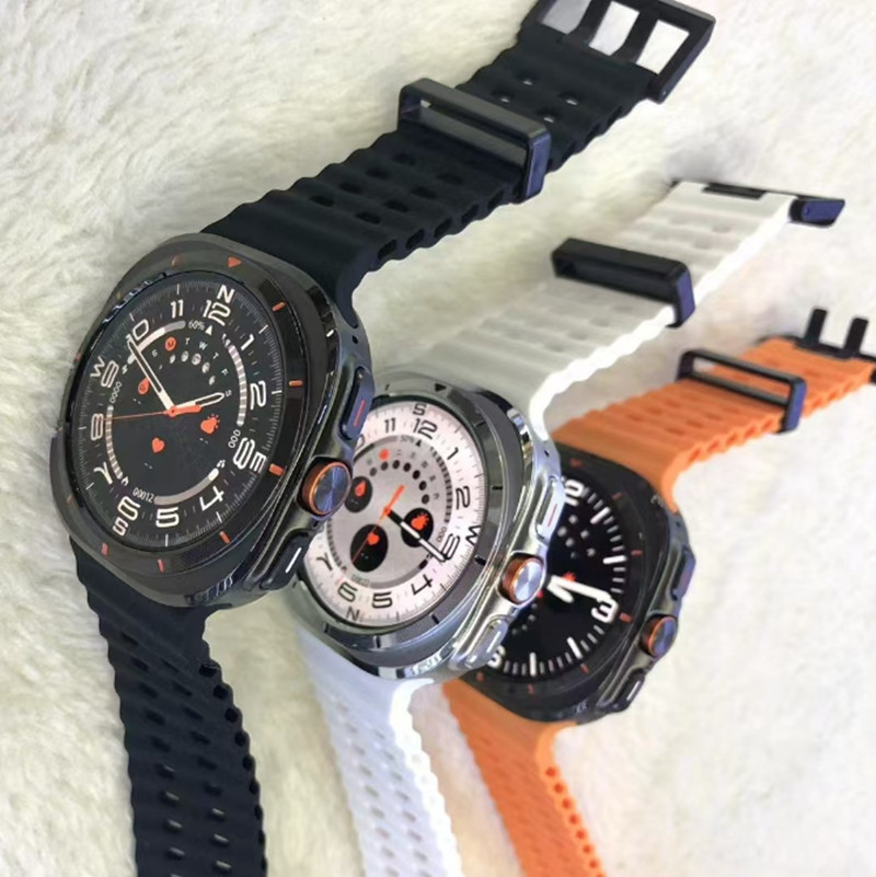 2024 New 7 Classic Smart Watch Men Women Bluetooth HD AMOLED Voice Call NFC GPS Sports Watches IP68 free shipping