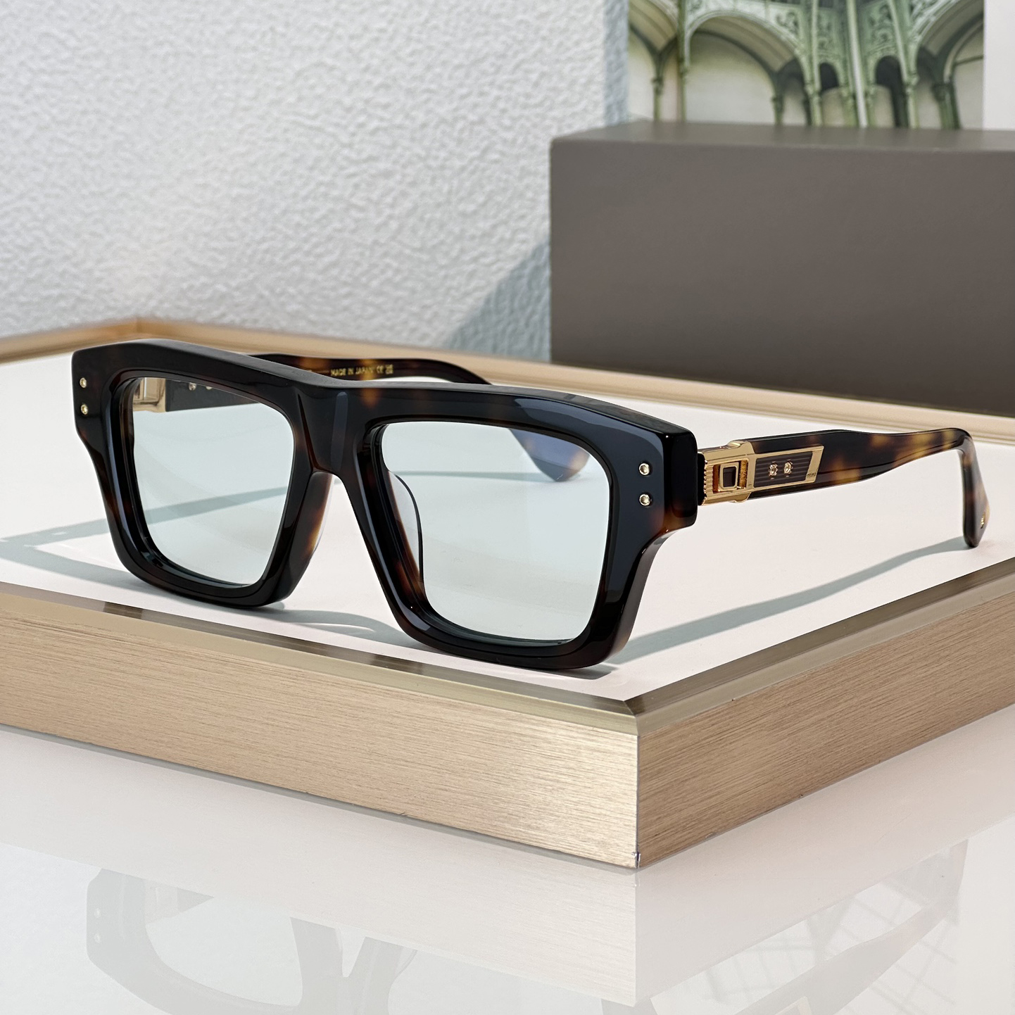 Fashion Sunglasses For Men Women GRANDMASTER-EIGHT DTS458 Eyewear Designers Trendy Outdoor drive-in Beach Style Anti-Ultraviolet Full Frame Goggles With Box 801