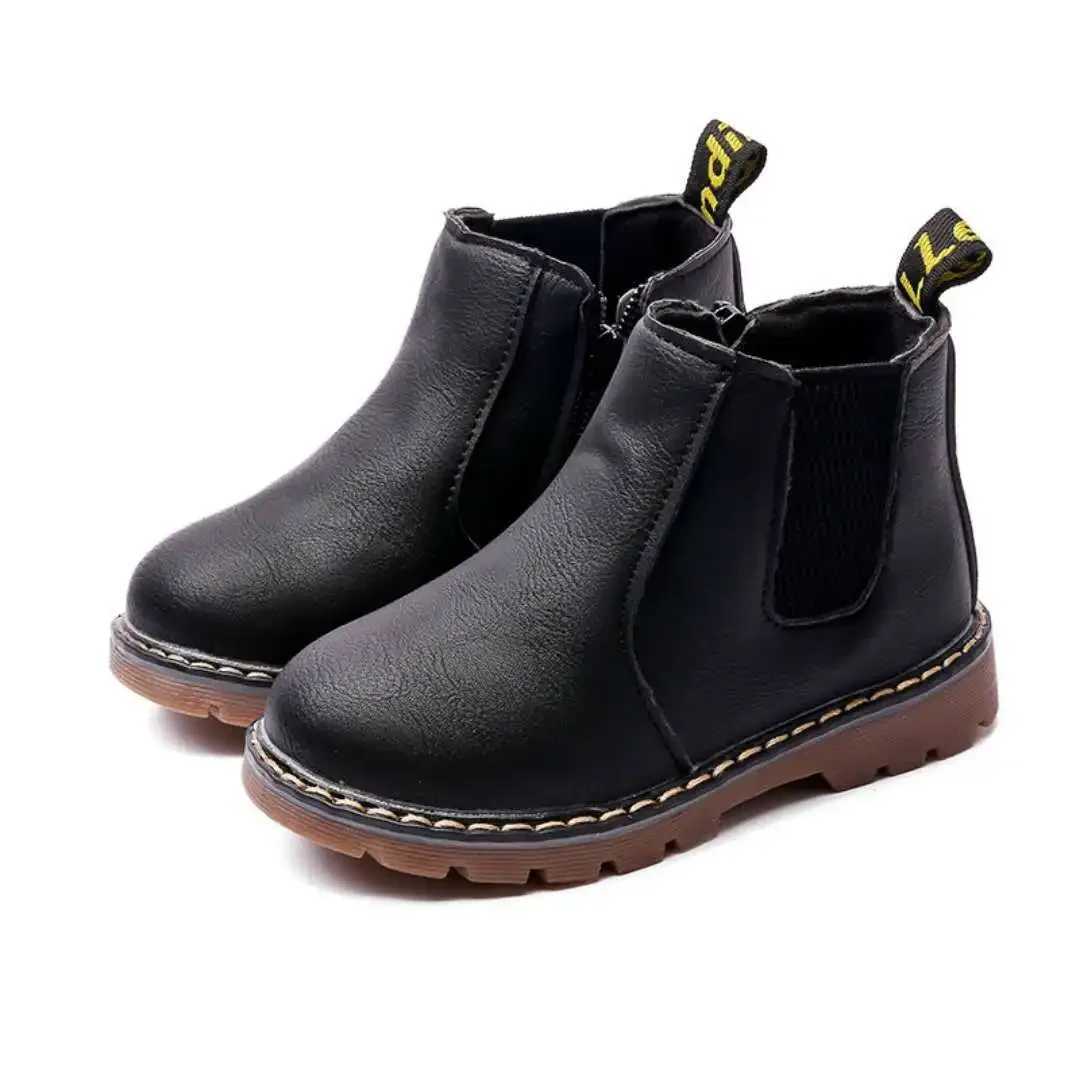 Boots New Fashion Snow Boot Winter Children Shoes Waterproof Fabric Non-Slip Boy Girl Cotton Kids Warm Outdoor H241212X7RN