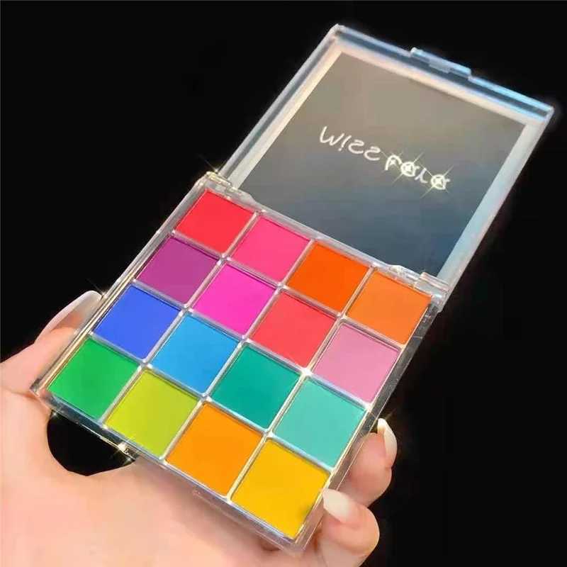 Miss Lara 16 Christmas Color eye shadow Palette Color Artist Low gloss Matte Paint eye shadow MakeupW241212