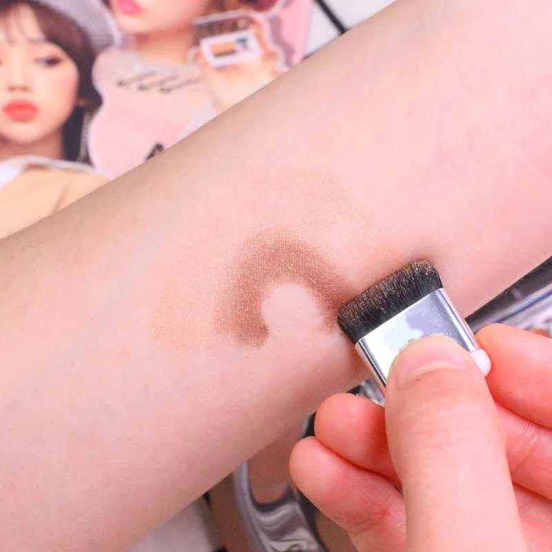 Double Color Eye Shadow Diamond Shimmer Eyeshadow Makeup Waterproof Mineral Powder Double-layer Glitter Eye ShadowW241212