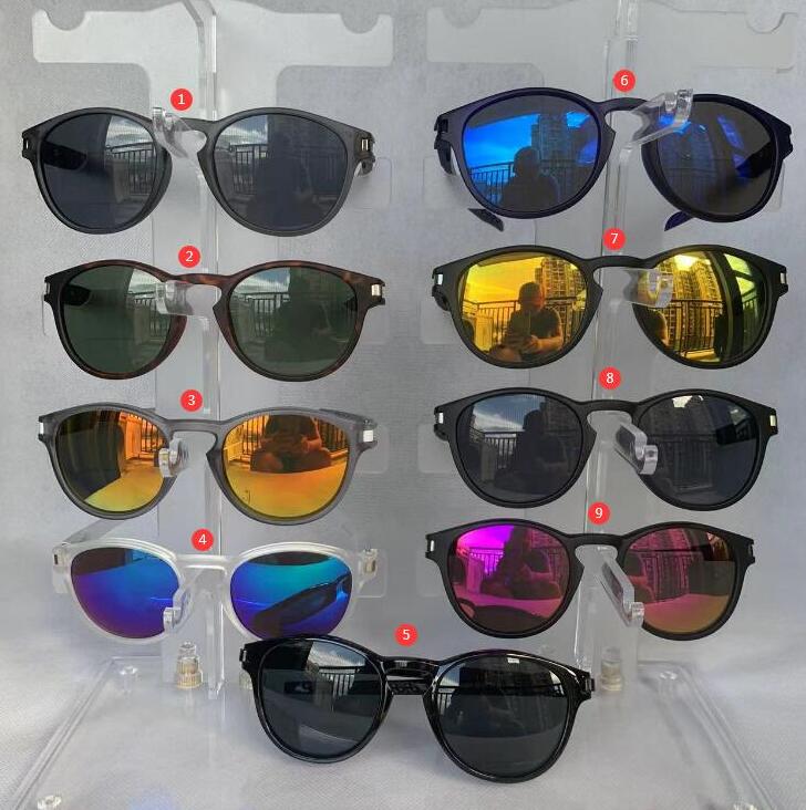 Fashion Designer Sunglasses Retro Round Eyewear Man Shades Sunglasses Woman Sports Sun Glasses Vintage Eyewear UV400 Goggles