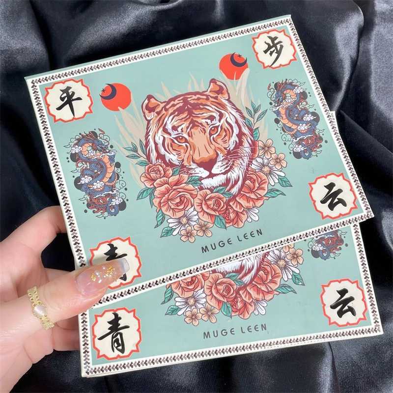 14 color tiger eye shadow palette sparkle eye shadow B waterproof cute makeup womens cosmeticsW241212