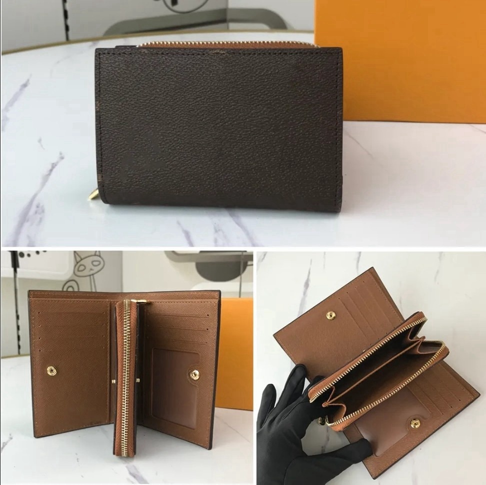 High Quality Wallets Fashion Designer Womens wallet Leather Luxury Coin Purses Card Holder passport key pouch coin pouchs handbags With design box 86366