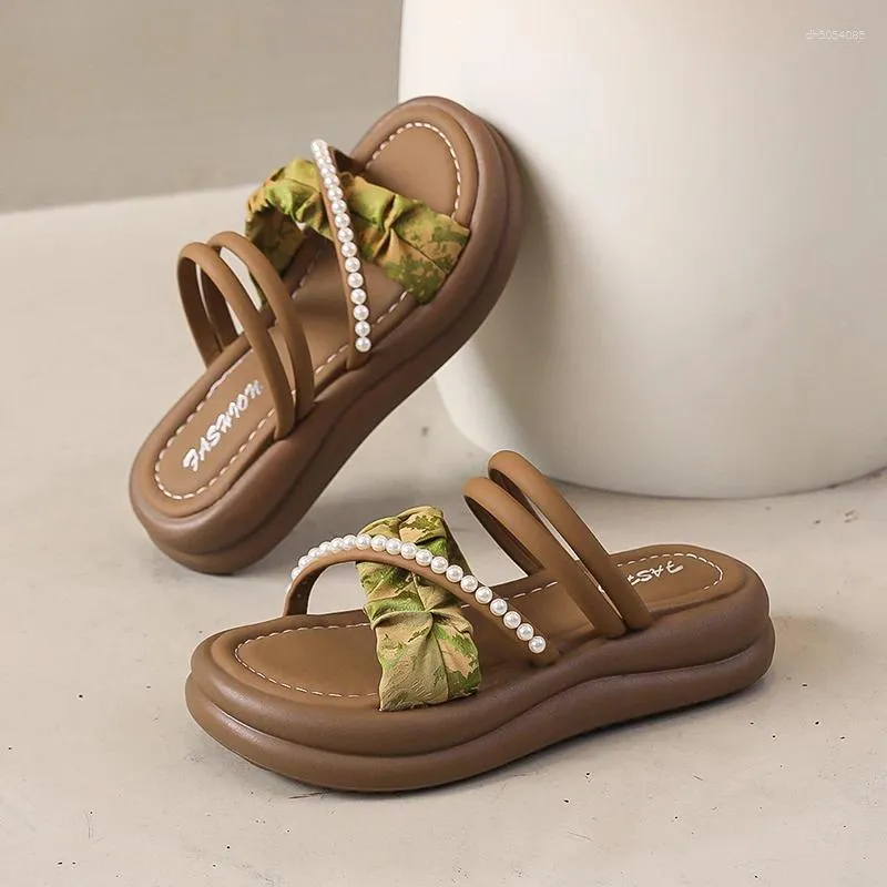 Slippers 35-40trend Outdoor Women Sexy Shoes Summer Designer Sandals Casual Ladies Platform Girls