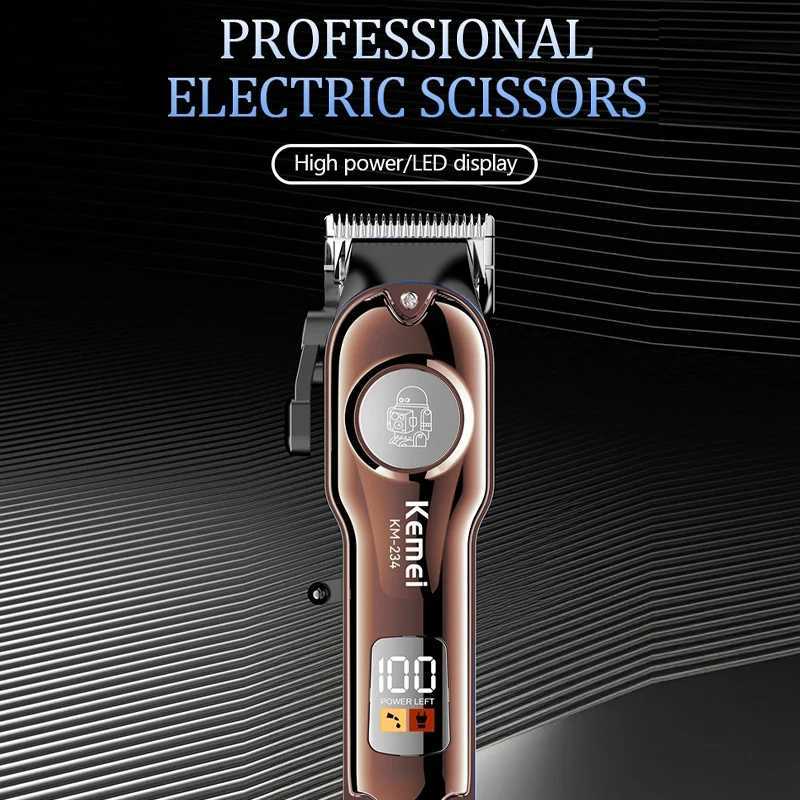 Kemei KM-234 Professional Electric Hair Clipper Cordless Hair Clipper Mens Hair Clipper W241212