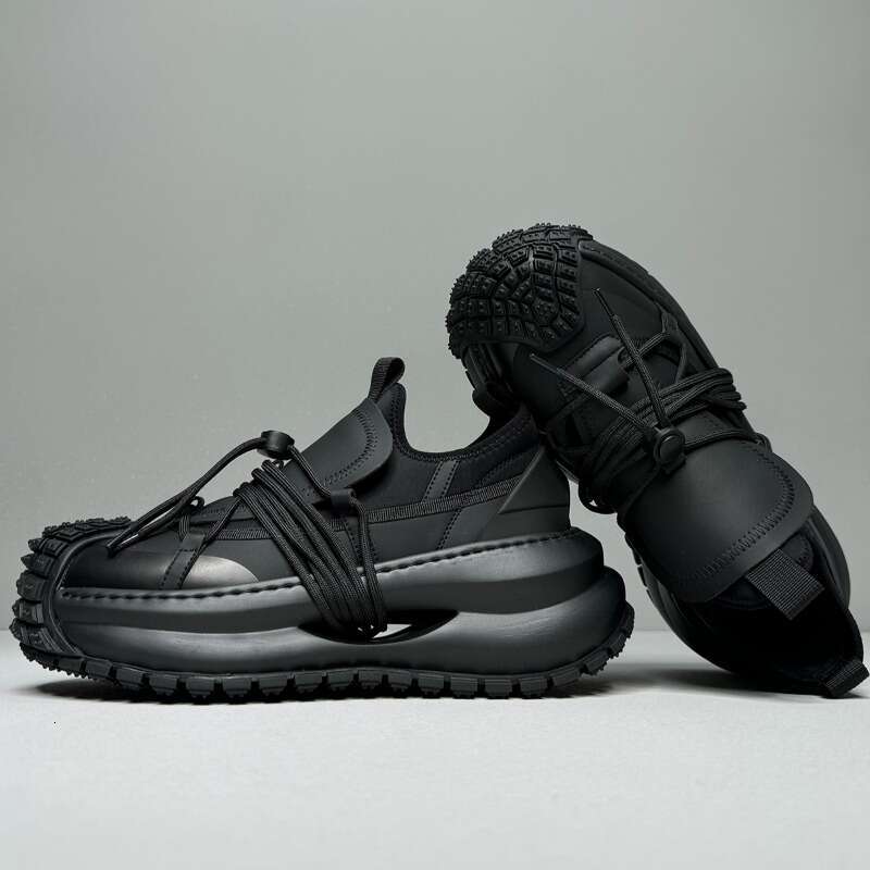 New Fashion Men Sneakers Thick Sole Height Increase Anti-skid Casual Sports Shoes tenis para hombre