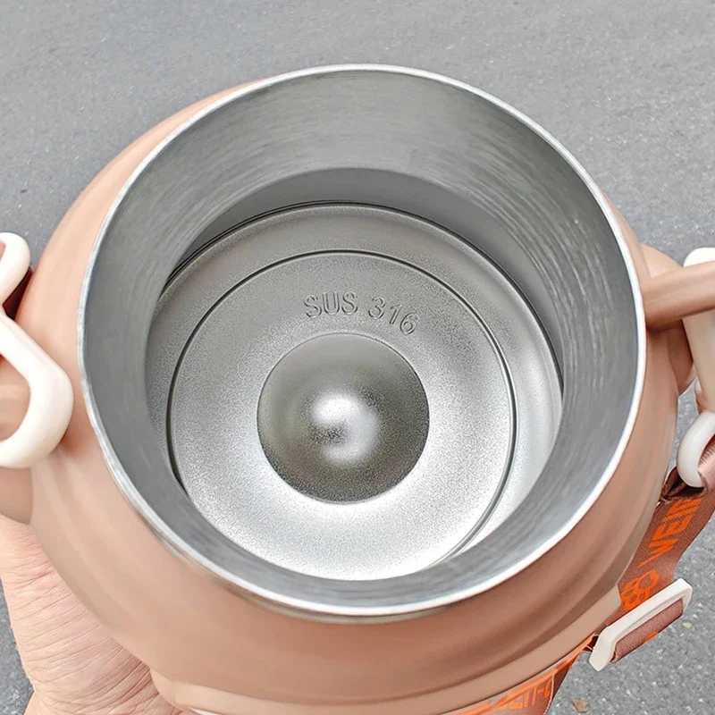 Food grade 316/large capacity 316 stainless steel vacuum cup suitable for children students and the tourism industry Y241211
