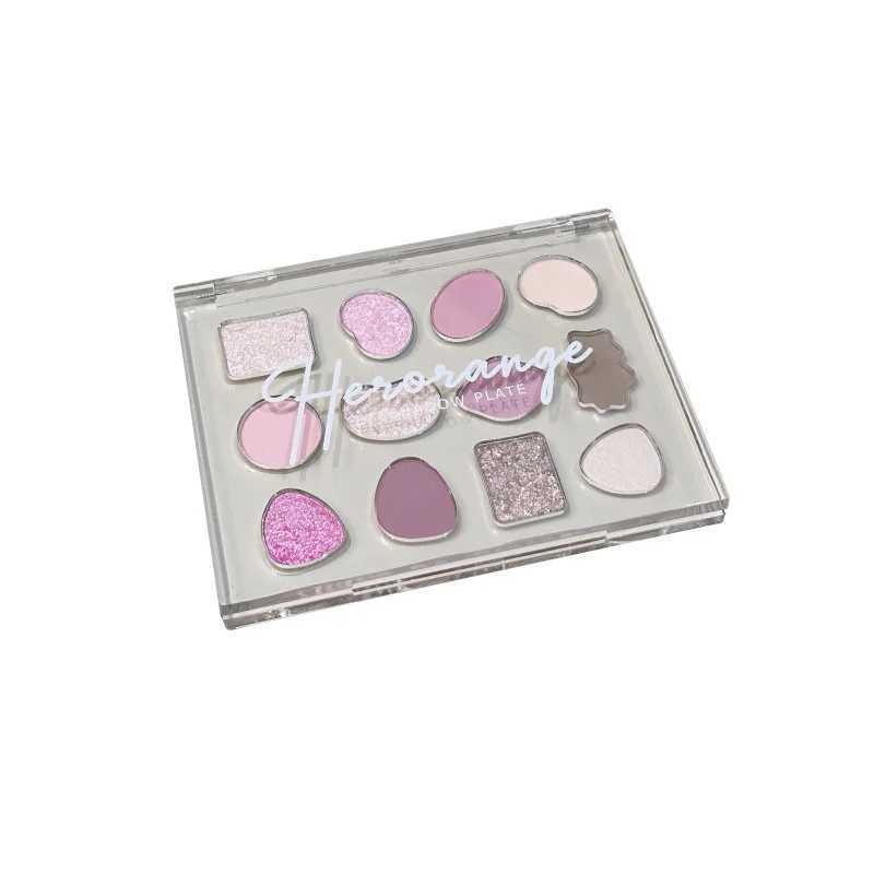 12 color eye shadow palette delicate powder fly free powder shimmer natural growth comprehensive paletteW241212